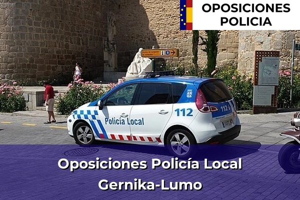 Oposiciones Policía Local en Gernika-Lumo