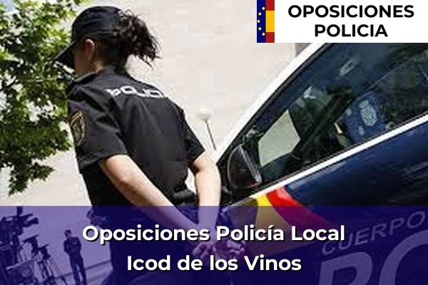 Oposiciones Policía Local en Icod de los Vinos