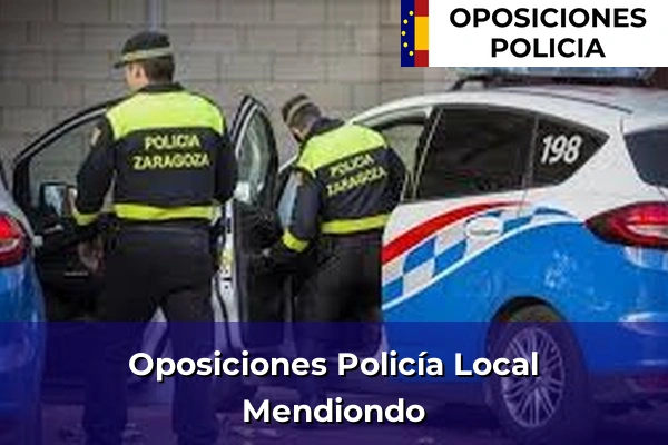 Oposiciones Policía Local en Mendiondo