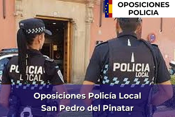 Oposiciones Policía Local en Murcia 70 Oposiciones Policía Local en San Pedro del Pinatar